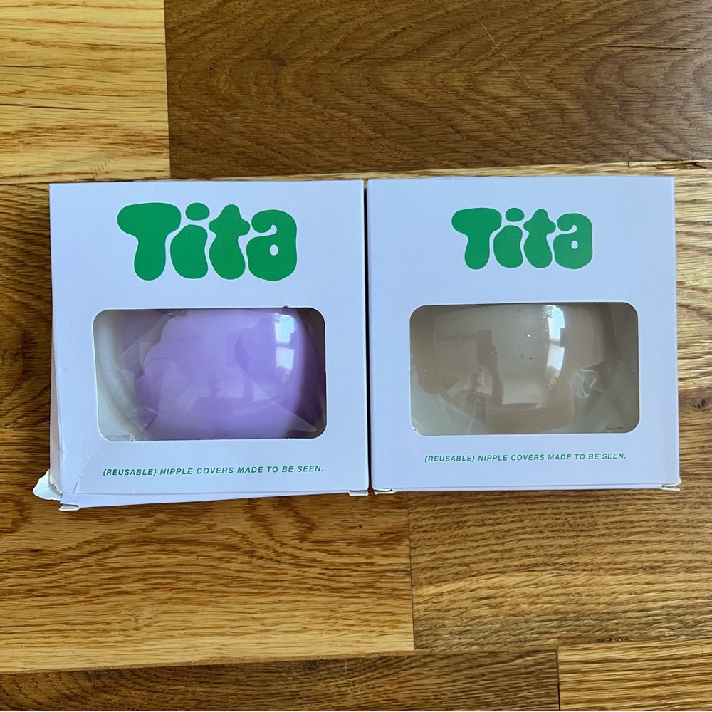 Tita Reusable Silicone Nipple Covers (Bundle of 2)